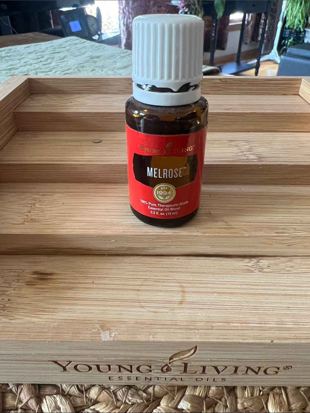 Young Living Melrose - Red and White Label Bottle